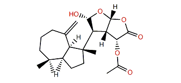 (-)-15-Desacetoxy-12-acetoxydendrillolide A